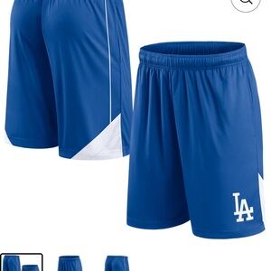 Fanatics Royal Blue LA Dodgers Athletic Shorts
